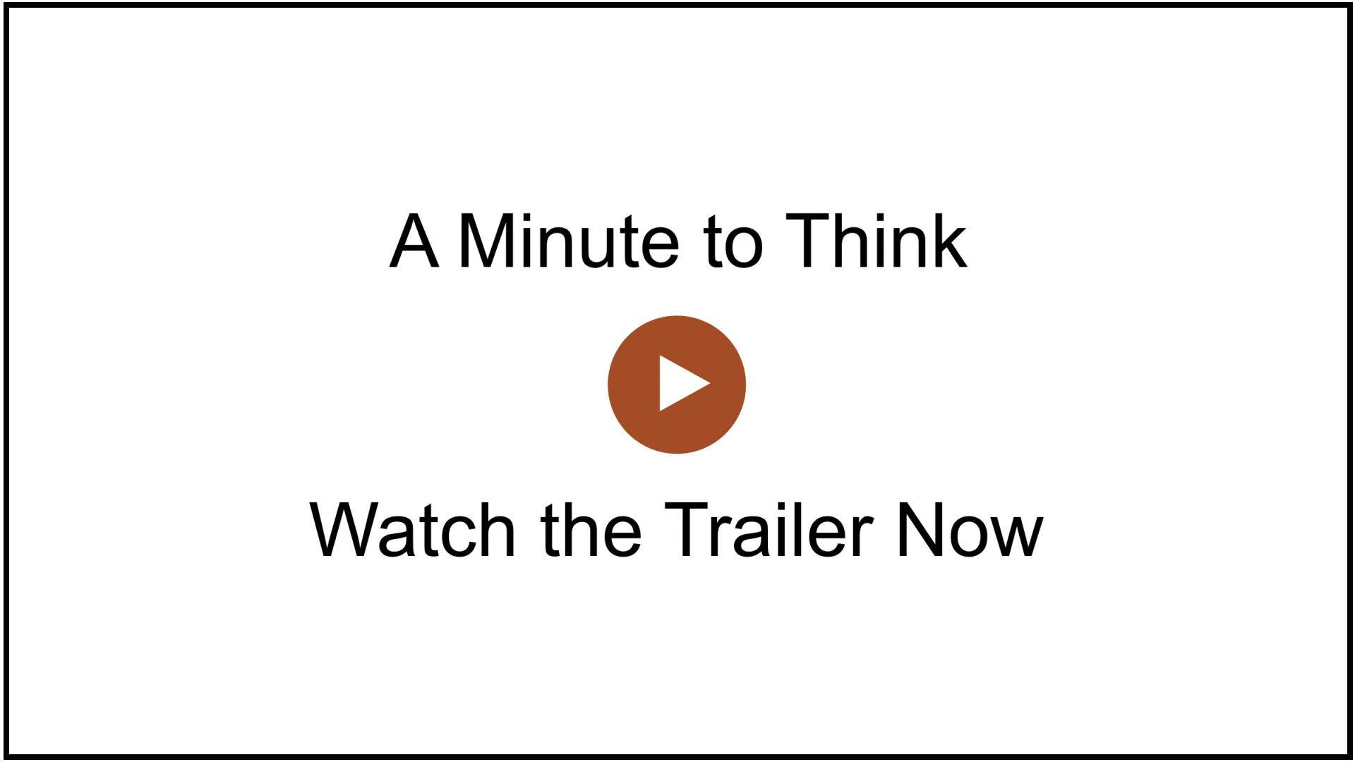 Juliet Funt A Minute To Think Trailer